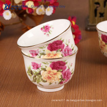 Chinesische traditionelle Art Teetopf Porzellan Tee / Kaffeetasse Untertasse